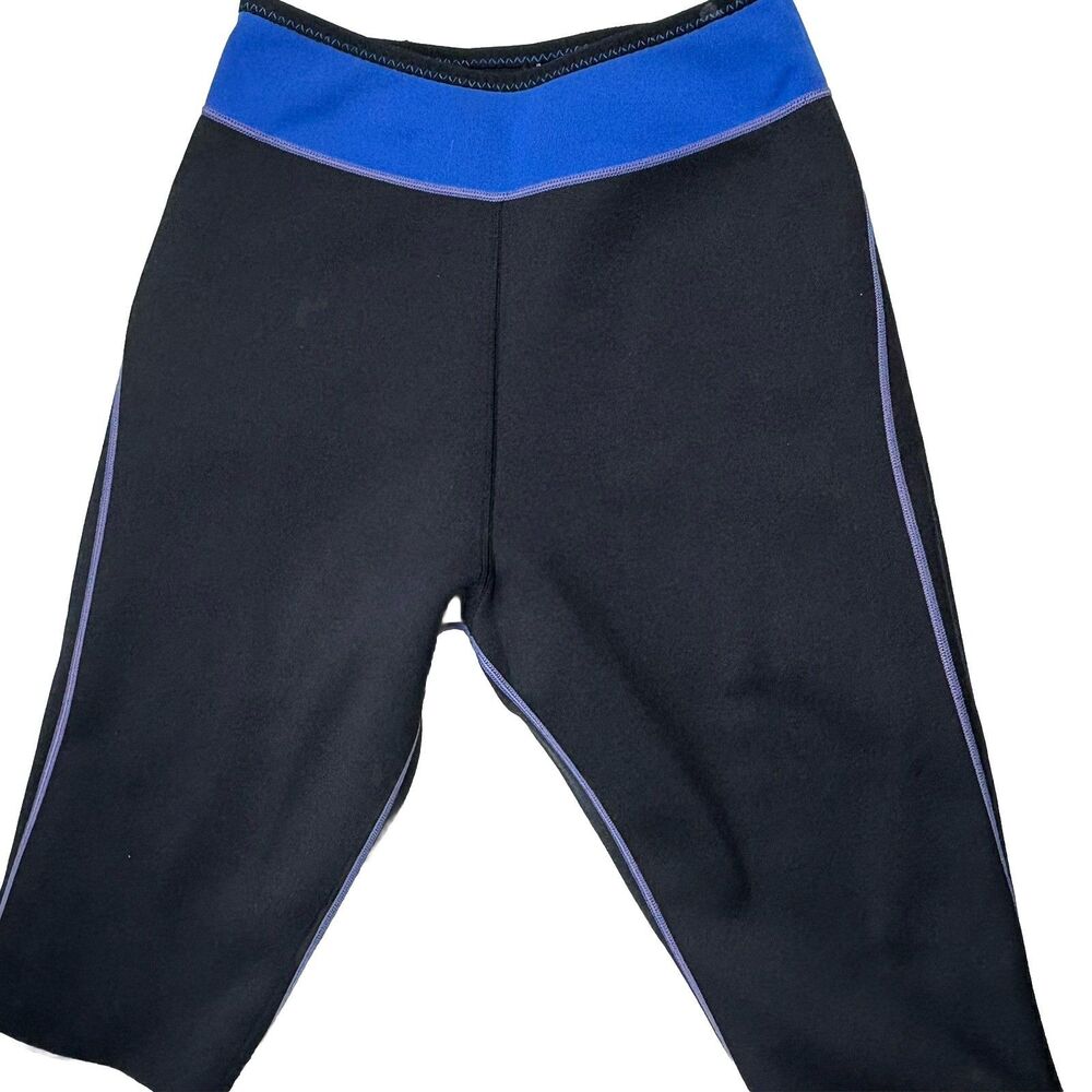Neoprene Capri Pants  Slim Black Blue Sports Water Tubing Skiing Exercise